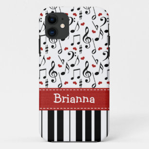 Pianotoetsenbord iPhone 11 Hoesje