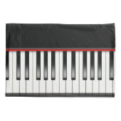 Pianotoetsenbord Kussensloop (Achterkant-Links)