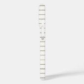 Pianotoetsenbord met aangepaste naam Case-Mate iPhone case (Achterkant / Links)