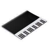 Pianotoetsenbord Notitieboek (Linkerzijde)