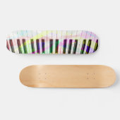 Pianotoetsenbord Skateboard (Horizontaal)