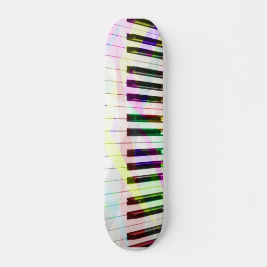Pianotoetsenbord Skateboard (Voorkant)