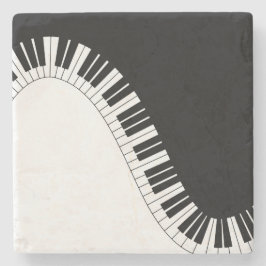 Pianotoetsenbord Stenen Onderzetter