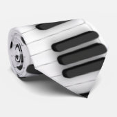 Pianotoetsenbord Stropdas (Opgerold)