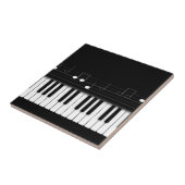 Pianotoetsenbord Tegeltje (Zijkant)