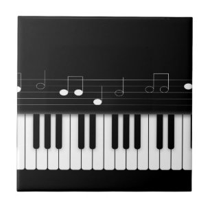 Pianotoetsenbord Tegeltje