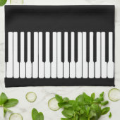 Pianotoetsenbord Theedoek (Gevouwen)