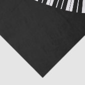 Pianotoetsenbord Tissuepapier (Detail)