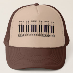 Pianotoetsenborddiagram Trucker Pet
