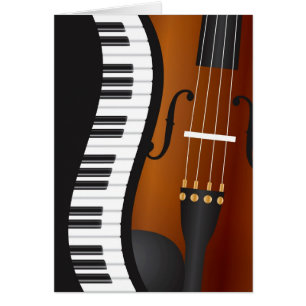 Pianotoetsenborden met golfkaart