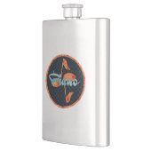 Pianotonen Patroon Cirkel Flacon (Links)