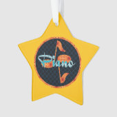 Pianotonen Patroon Cirkel Ornament (voorkant)