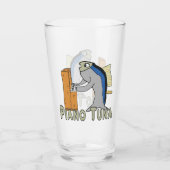 Pianotuner (Pianotuner) Glas (Voorkant)