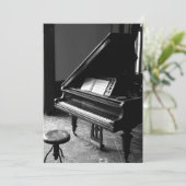  Pianozwart-wit Kaart (Staand voorkant)