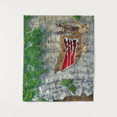 Piasa Bird Illinois Native American Legend Wandkleed (Voorkant)