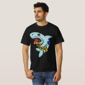 Piaster 🦈 t-shirt (Voorkant volledig)