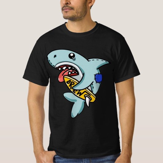 Piaster 🦈 t-shirt (Voorkant)