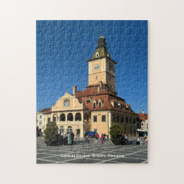 Piata Sfatului, Brasov, Roemenië, over een Legpuzzel