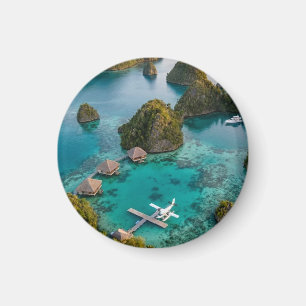 Piaynemo Raja Ampat Eilanden Paradijs Uitzicht Kun Magneet