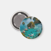 Piaynemo Raja Ampat Islands Paradise View Art Magneet (Voorkant / Achterkant)