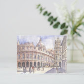 piazza a genova briefkaart (Staand voorkant)