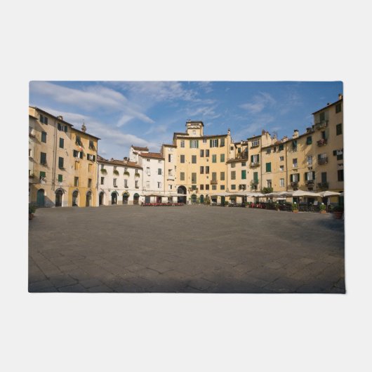 Piazza Anfiteatro Squin Lucca - Toscane, Italië Deurmat (Voorkant)
