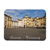 Piazza Anfiteatro Squin Lucca - Toscane, Italië Magneet (Horizontaal)