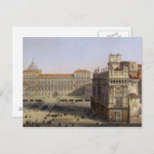 Piazza Castello, Turijn, dat door F. Citterio Briefkaart (Voorkant / Achterkant)