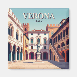 Piazza dei Signori Verona Italy Magneet