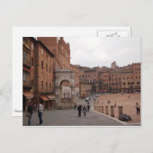Piazza del Campo, briefkaart Siena (Voorkant / Achterkant)