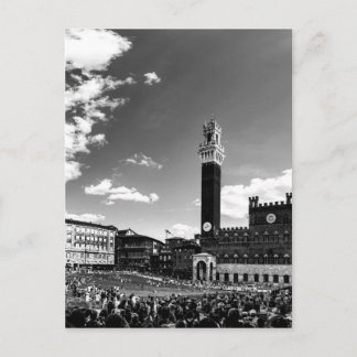 Piazza del Campo, Sienna.Italië Briefkaart