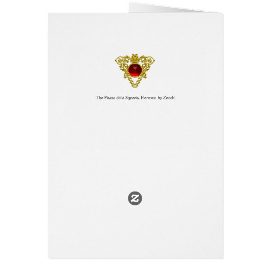 Piazza della Signoria à Florence (Dos)