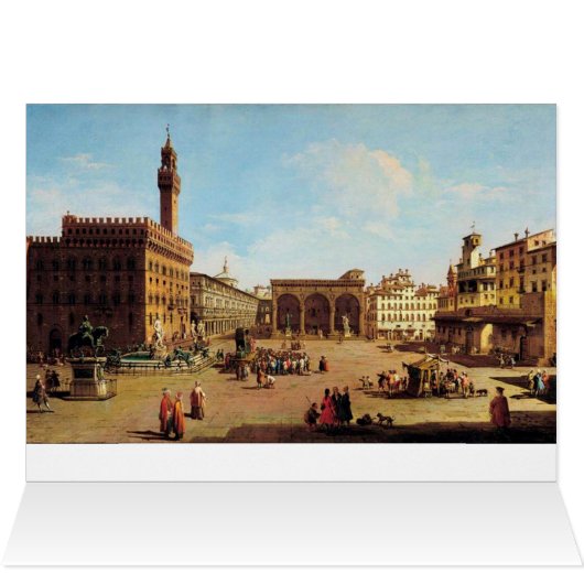 Piazza della Signoria à Florence (Intérieur Horizontal (Haut))