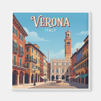 Piazza delle Erbe Verona Italy Magneet