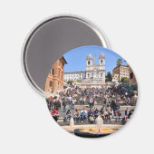Piazza di Spagna, Rome, Italië Magneet (Voorkant / Achterkant)