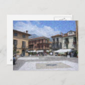 Piazza, Menaggio, Italie Carte postale (Devant / Derrière)
