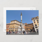 Piazza Navona in Rome, Italië Briefkaart (Voorkant / Achterkant)