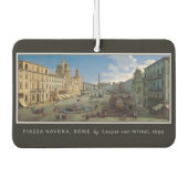 Piazza Navona, Rome art air freshner Luchtverfrisser (Voorkant)