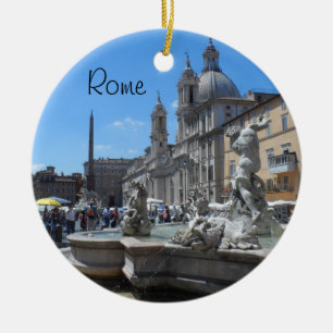 Piazza Navona-Rome, Italië Keramisch Ornament