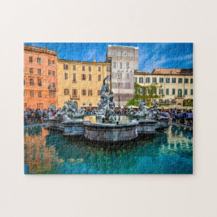 Piazza Navona Rome Italië Legpuzzel