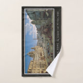 Piazza Navona, Rome serviette à main d'art (Serviette à main)