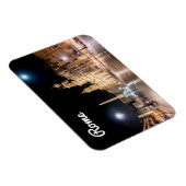 Piazza Navona 's nachts onder volle maan - Rome Magneet (Rechterzijde)