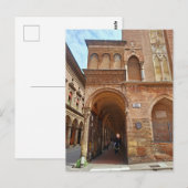 Piazza Rossini Bologna Italië Briefkaart (Voorkant / Achterkant)