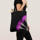 Piazza roze cactus bloeit uit de buurt draagtas (Dichtbij)