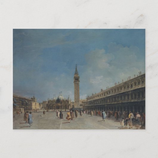 Piazza San Marco Briefkaart (Voorkant)