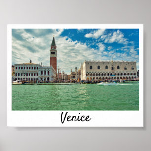 Piazza san Marco, het paleis van Venice Grand Cana Poster