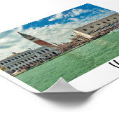 Piazza san Marco, het paleis van Venice Grand Cana Poster (Hoek)