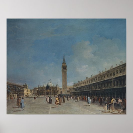 Piazza San Marco Poster (Voorkant)