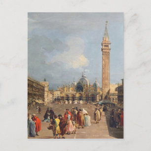 Piazza San Marco, Venetië, c.1760 Briefkaart