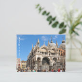 Piazza San Marco, Venetië, Italië Briefkaart (Staand voorkant)